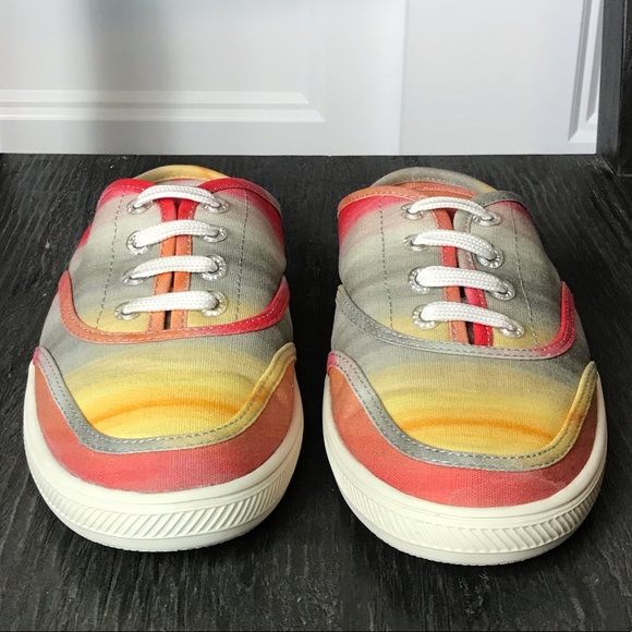 Vince Camuto Celiste Canvas Slip On Mules EUC - Picture 4 of 10